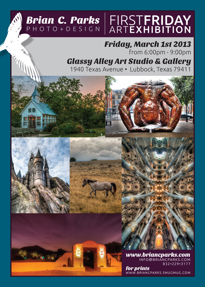 Glassy Alley Exhibition during First Friday Art Trail in March
